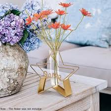 Test Tube Glass Flower Vase