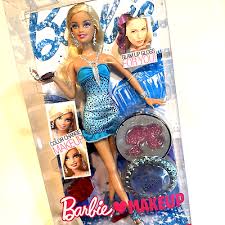mattel barbie loves makeup doll for
