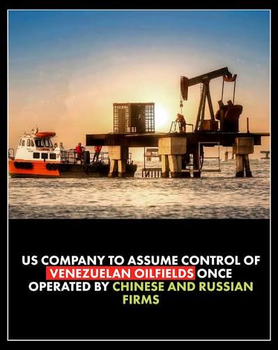 US oil company North American Blue Energy Partners (NABEP) will take over some Venezuelan oilfields previously operated by Chinese and Russian companies under a sweeping oil production agreement announced by President Donald