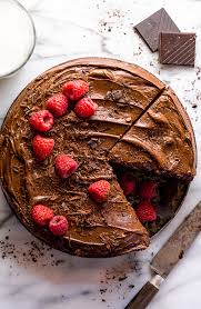 easy single layer chocolate cake