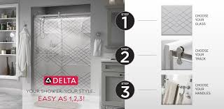 delta shower doors