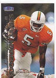 I'm not sure the rookie variations are accurate. 1999 Fleer Tradition Edgerrin James Rookie Card