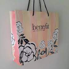 benefit paper bag big size beauty