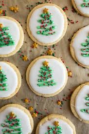 Photos of lemon sugar tea cookies. Christmas Sugar Cookie Cut Outs Dessert For Two