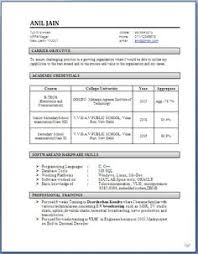 Sample Resume For Embedded Software Engineer Fresher resume Resume      resume format for freshers resume format resume samples sample resume  format free