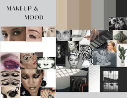 concept makeup mood board brand