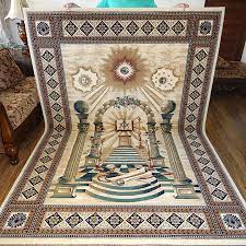 uniqable masonic area rug carpet a