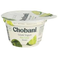 chobani low fat key lime greek yogurt