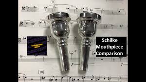 Schilke 50 51 Trombone Mouthpiece Comparison
