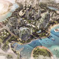 Johor bahru, 26 march 2015: Lava Reveals Lush Alternate Scheme For Malaysian Forest City Archdaily