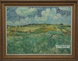 36x46 Van Gogh Garden Arles In Vintage