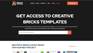 bricks builder templates for wordpress