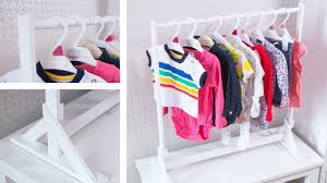 Yard sale clothes rack diy yard yard sale clothes tag sale diy clothes sale garage clothing rack clothes for sale. Make An Awesome Baby Clothes Rack Easy Diy Organization Projects Youtube