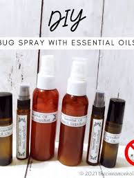 diy bug spray with essential oils recipe
