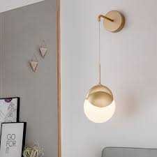 Wall Lamp Modern Gold Sconce Light