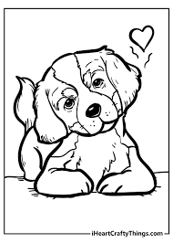 Top 25 dog coloring pages for kids: Dog Coloring Pages Super Adorable And 100 Free 2021