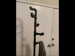 Diy Steampunk Coat Rack Made From Pipe