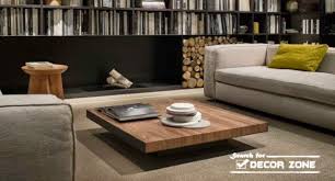 15 Solid Wood Coffee Table Designs And
