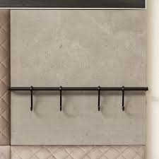 Hook Bar For Wall Panels Incl Hooks