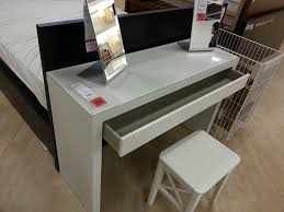 white desk with glass top ikea