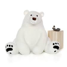 giant stuffed plush polar bear hobbies