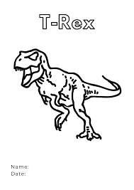 T rex dinosaur coloring pages are a fun way for kids of all ages to develop creativity, focus, motor skills and color recognition. T Rex Coloring Pages For Kids Mama S Must Haves