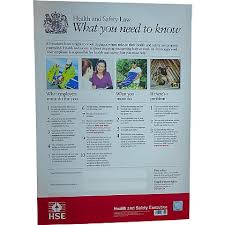 The poster outlines british health and safety laws and includes a straightforward list that tells workers what they and their employers need to do. Health And Safety Law Poster A2 Format Health Safety Posters First Aid Online