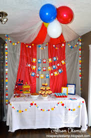 circus theme party ideas