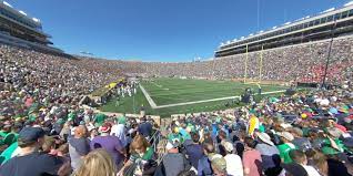 section 21 at notre dame stadium