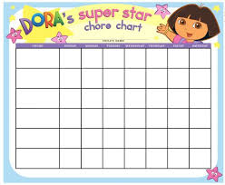 Make Chores Fun With Dora Print This Customizable Chore