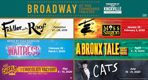 Broadway Musicals At The Tennessee Historic Tennessee