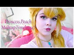 my princess peach makeup timelapse