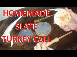 slate turkey call homemade from scratch