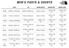 North Face Hyvent Ski Pants Size Chart Pants Images And