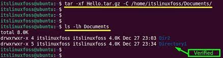 what is tar file its linux foss