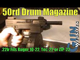 50rd drum magazine in 22lr fit into