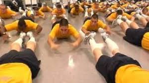navy boot c physical fitness you