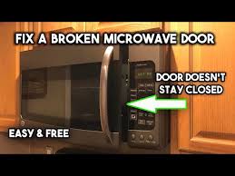 Repair A Broken Microwave Door Latch