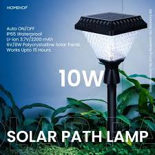 10w Solar Led Lights For Home Garden