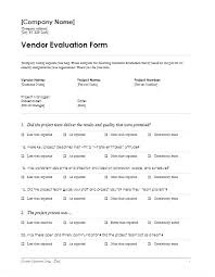 Vendor Price List Template Excel Supplier Evaluation System