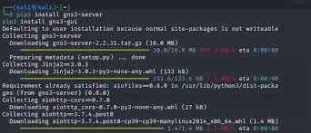 how to install gns3 on kali linux