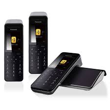 Panasonic Kx Prw 120 Premium Cordless Phone Trio Handset With Answer Machine