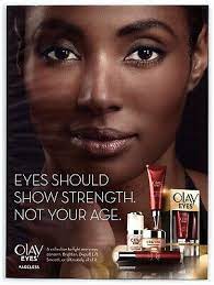 2016 olay eyes makeup print ad eyes
