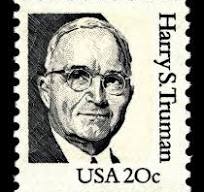 20c Harry S. Truman single | National Postal Museum