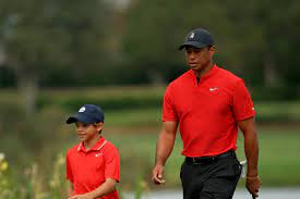 Charlie Woods, Tiger's 11-year-old son ...