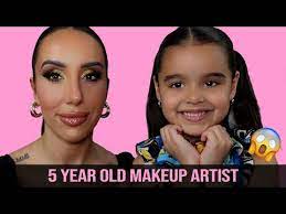 5 year old makeup artist recreating