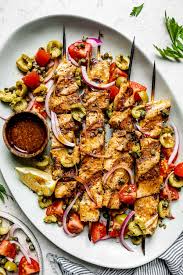 grilled swordfish kabobs with capers
