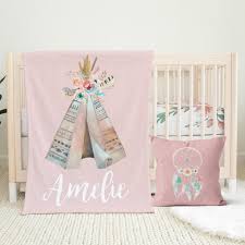 Girl Crib Bedding Set Fl Baby