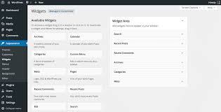 Features include a plugin architecture and a template system, referred to within wordpress as themes. What Are Wordpress Widgets And Where To Get New Ones
