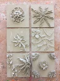 Bas Relief Tiles Clay Art Projects